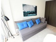 München Ruhiges und helles top möbliertes 1-Zimmer Serviced-Apartment in West Schwabing mit Balkon, TG und Concierge Wohnung mieten