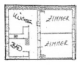 Nürnberg N-Rennweg: 2-Zi-Whg. (EG), ERSTBEZUG n. Renovierung, Laminat neu, Bad neu Wohnung mieten