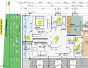 Adelsdorf (Landkreis Erlangen-Höchstadt) 2 Zi. Neubauwohnung (Nr. 1) im UG (ebenerdig) mit Terrasse Wohnung mieten